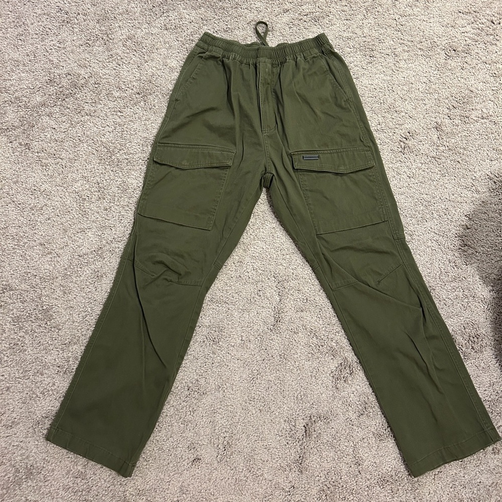 NEVER WORN - YoungLA Green Cargo Joggers